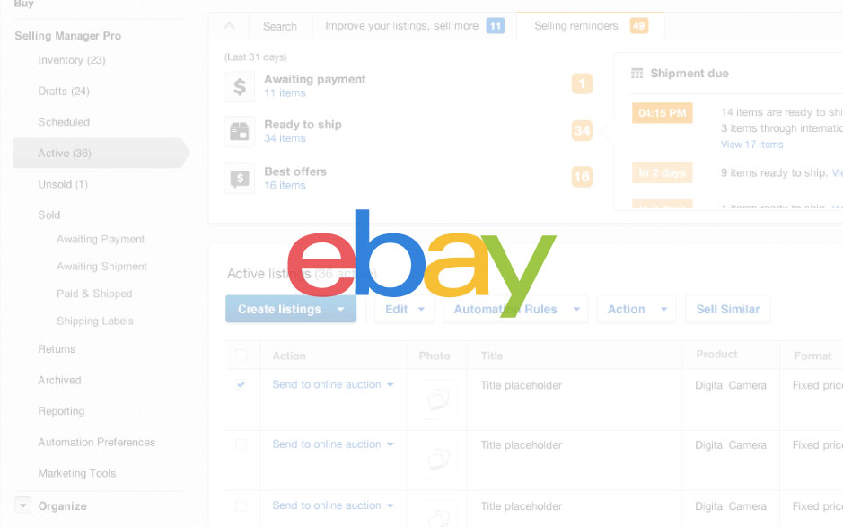 Marketplace Selling Projects